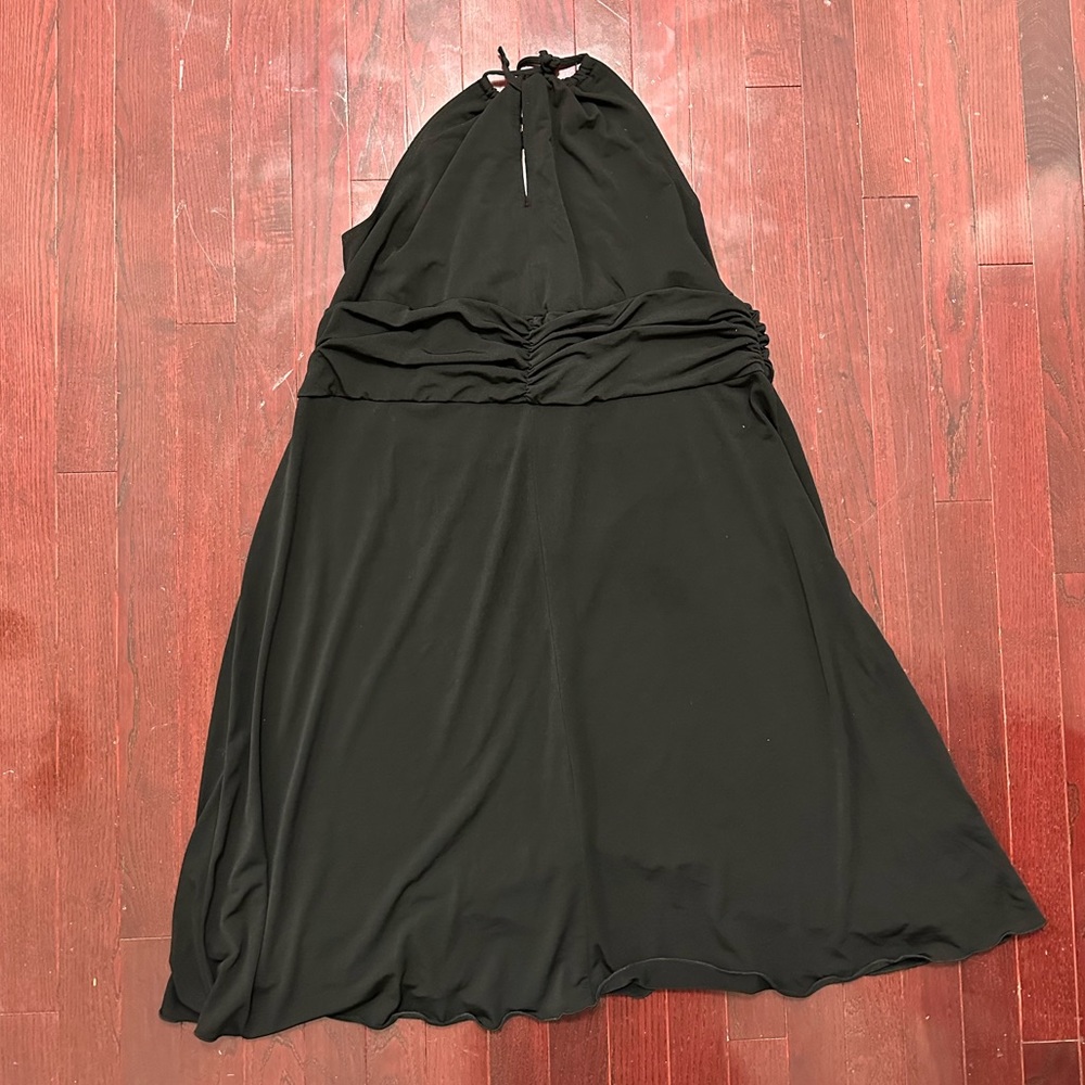 Black plus size dress 2XL